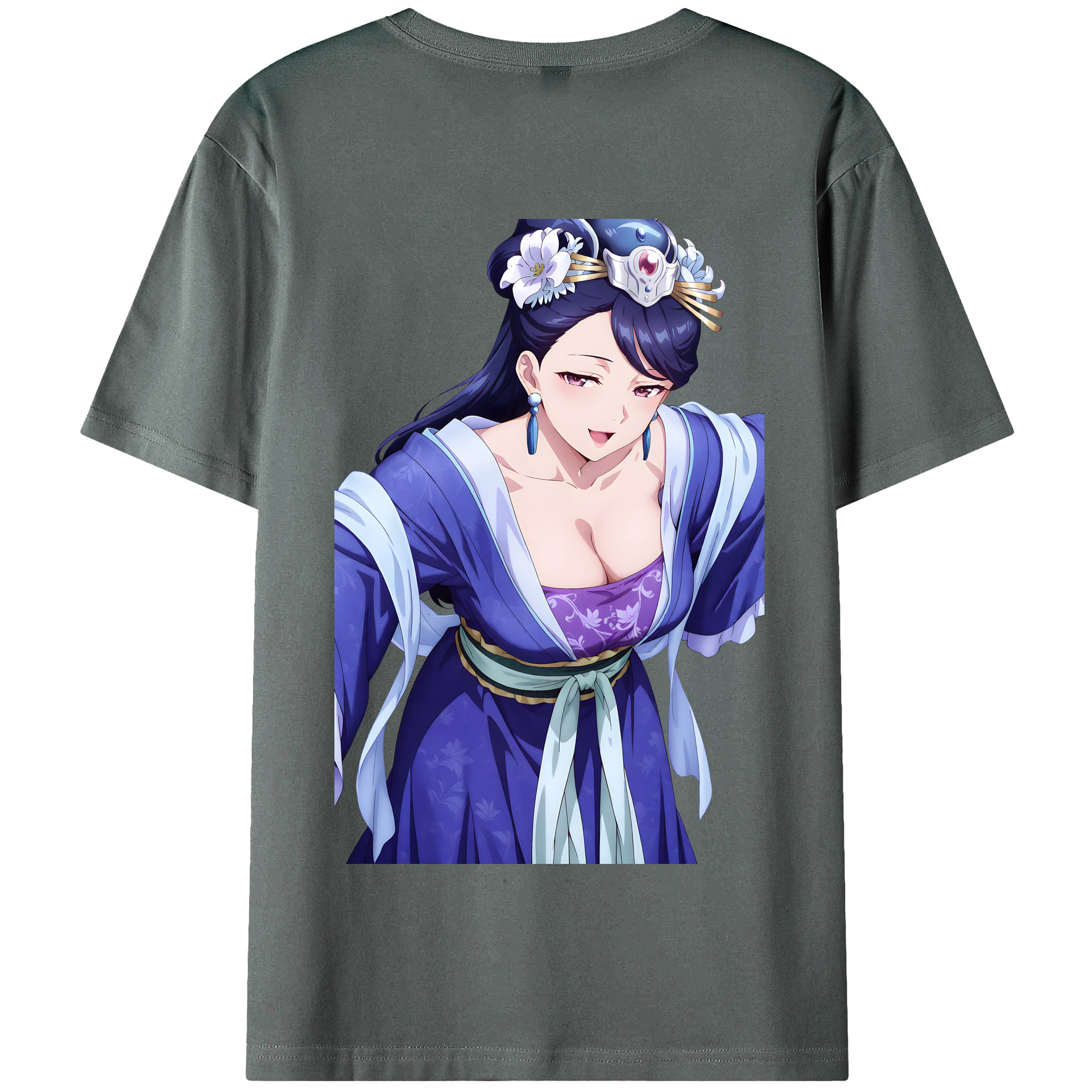 （画像用） 薬屋のひとりごと The Apothecary Diaries 綿100％半袖Tシャツ（背面プリント）